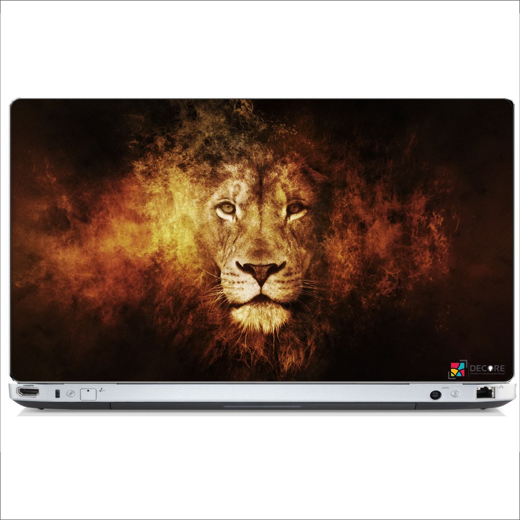 Skin Adesivo Decorativo Protetor Para Notebook Leão De Judá