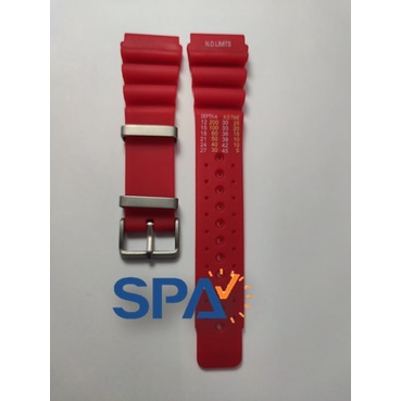 Pulseira Para Citizen Aqualand 1 - Jp2004 - C022 - C023 - VERMELHA 24mm