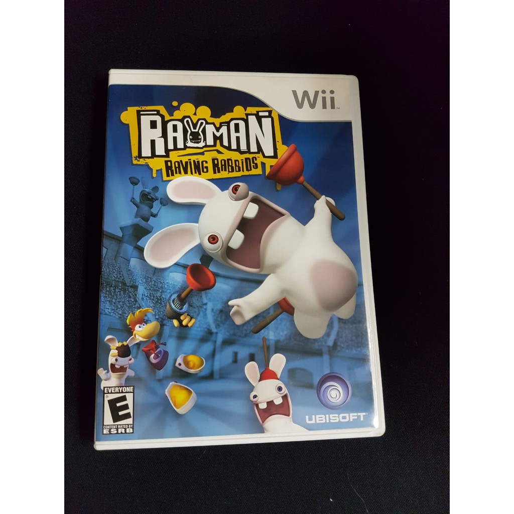 Rayman Raving Rabbids - Wii - Ubisoft - Midia Fisica Original | Shopee ...