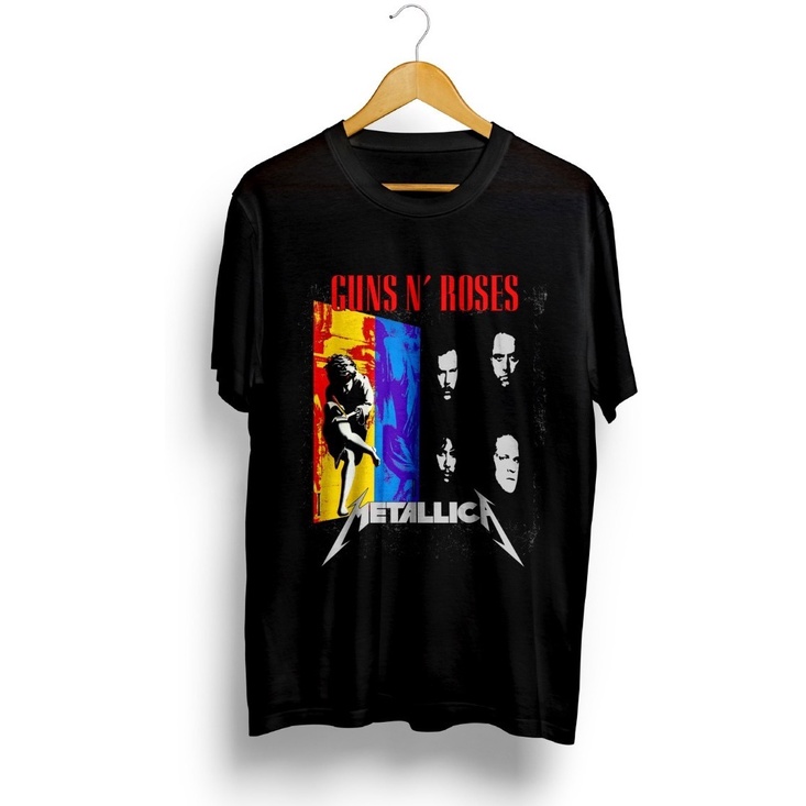Camiseta Guns N' Roses  Metallica Stadium Tour 1992
