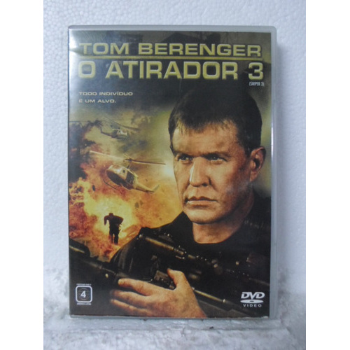Dvd O Atirador 3 - Original - Tom Berenger