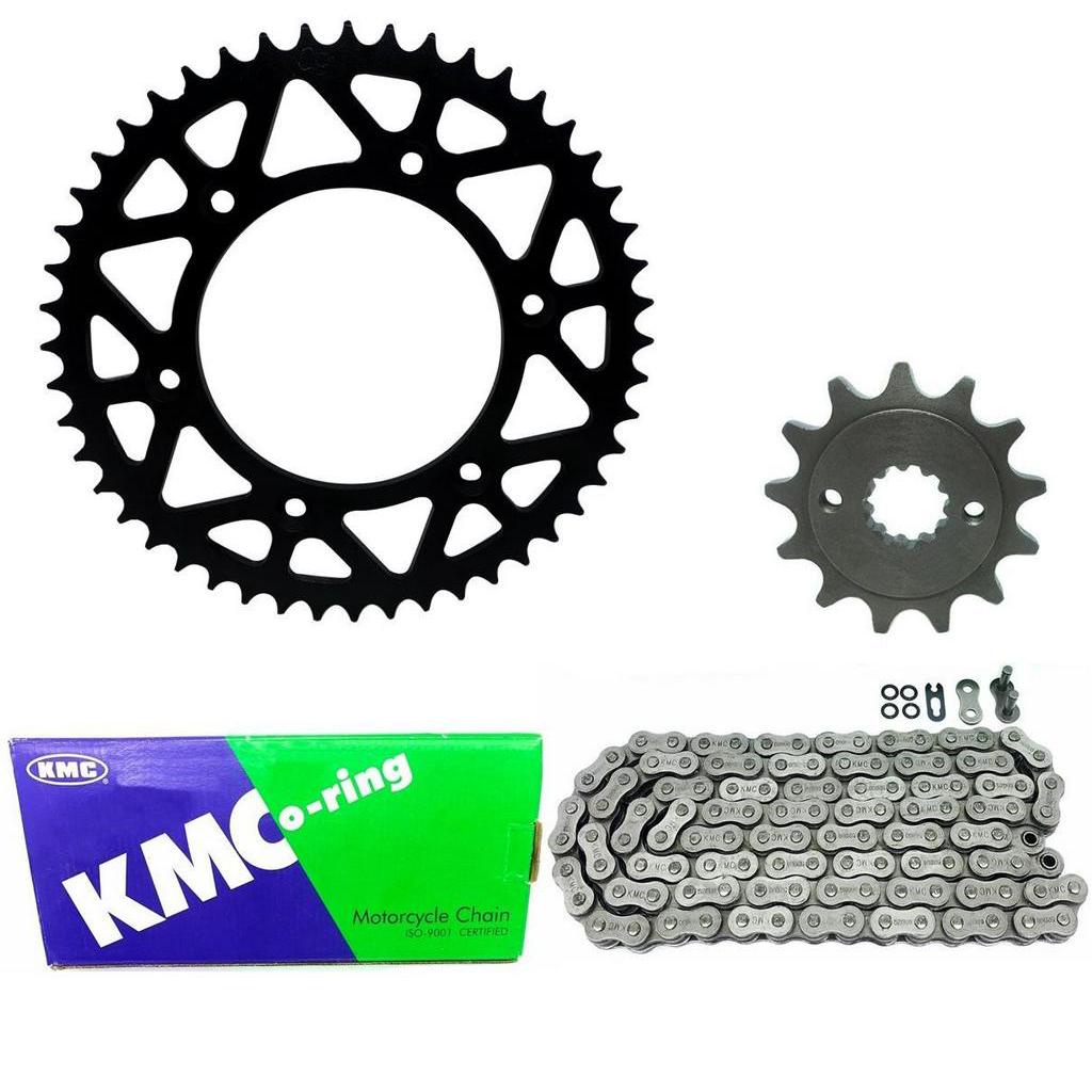 Kit Relação Kmc 520 116L Pinhão Coroa Corrente Crf 250f