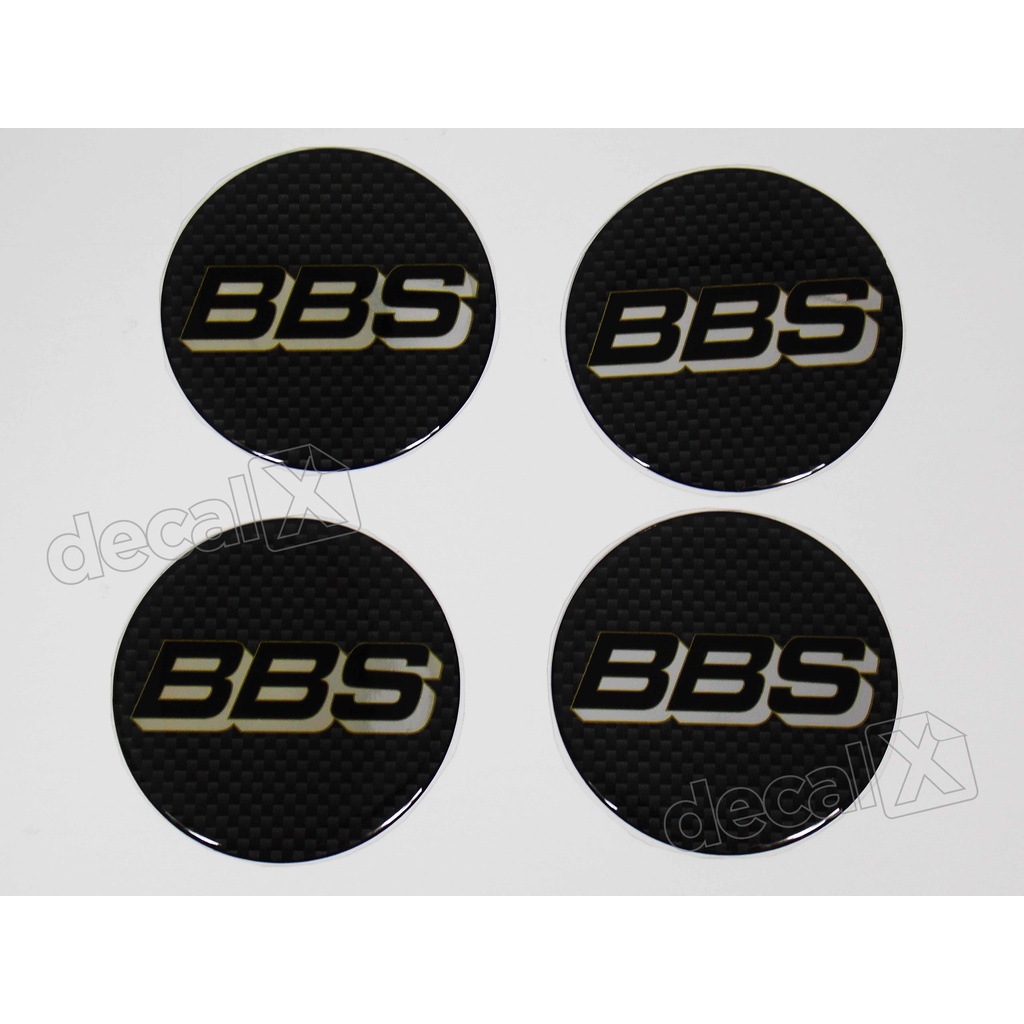 Adesivos Centro De Roda Bbs 56mm Resinados R504