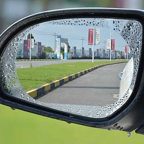 (1 Unidade) Película Protetora Para Carro/ Capa De Proteção / Anti-embaçamento De Gua / Anti-nevoeiro / Prova / Chuva / Espelho / Retrovisor