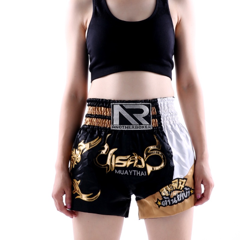 Short Muay Thai Boxe Kickboxing Unissexx Várias Cores/Uniforme De Treinamento /