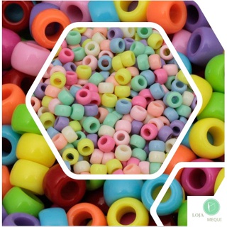 Miçangão Terere Plástico 9mm 6mm em Oferta na Shopee