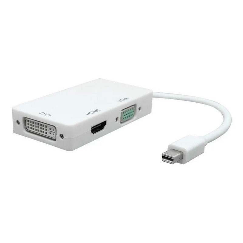 Mini Display Port 1.2 Hdmi + Vga Conversor Mac Book Air Pro