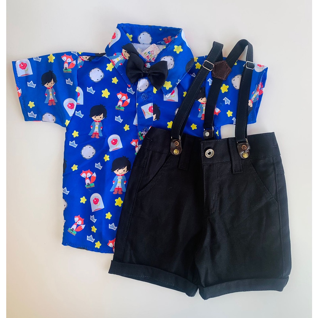 conjunto PEQUENO PRINCIPE MORENO infantil para menino