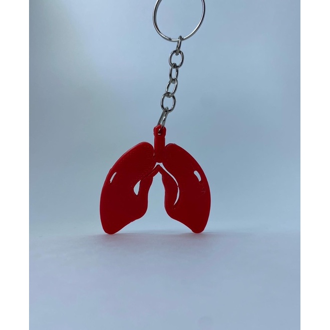 [O MAIS VENDIDO+ENVIO RÁPIDO!] Chaveiro Pulmão Anatômico - 3D