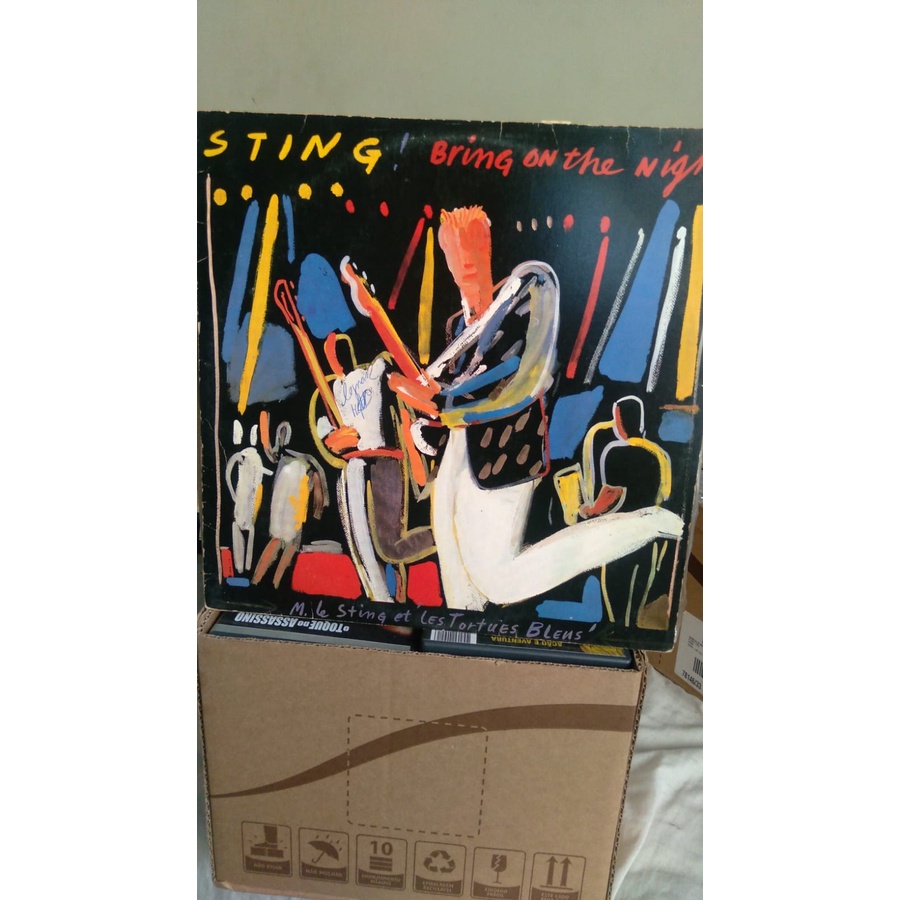 LP Duplo Sting Bring On The Night(1986) Polygram Com Encartes