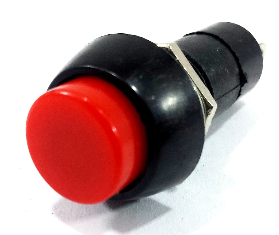 Chave Tic Tac Com Trava 10 Unidades PBS-11A VM 2T Vermelho