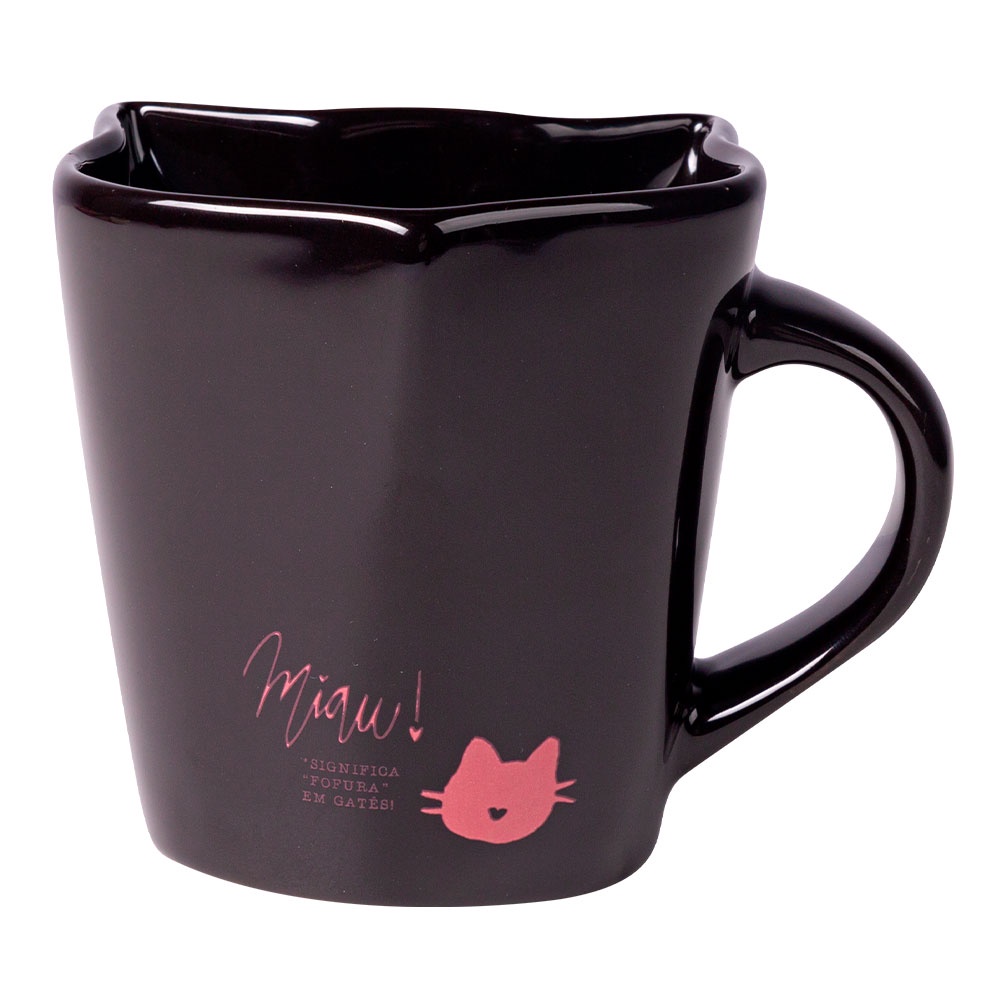 Caneca D Gato Ml Gatinha Uatt Shopee Brasil