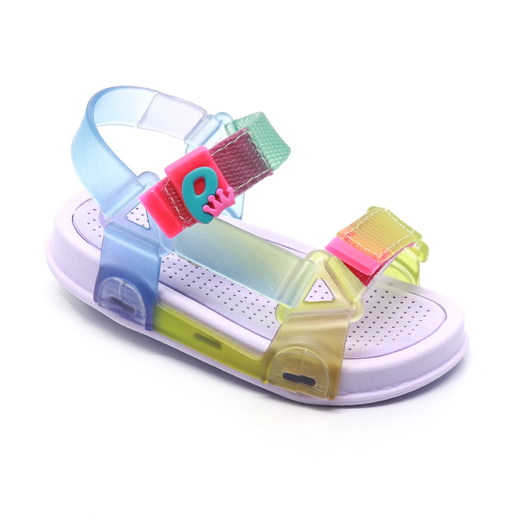 Papete Sandália Plugt Infantil Menina BoraBora Degradê Lilás em Oferta na Shopee