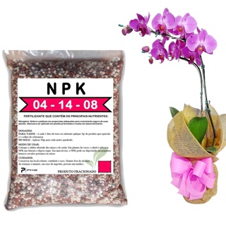 Adubo Fertilizante NPK 04-14-08 | Para floração de orquídeas em Oferta na Shopee