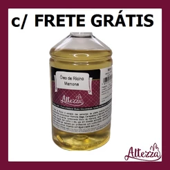 Óleo de Rícino Puro para Crescimento de abelo com Laudo de Análise de 500ml