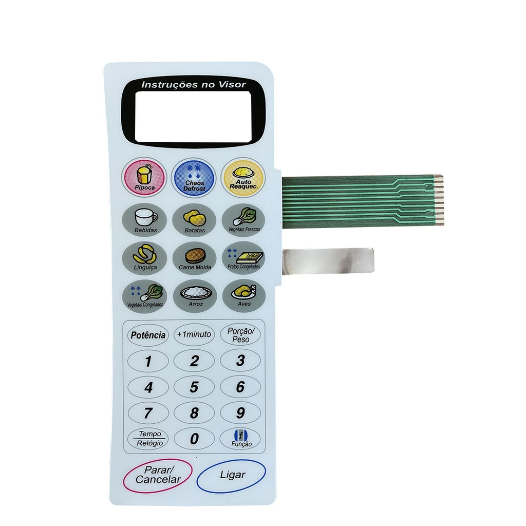 MEMBRANA MICRO-ONDAS COMPATÍVEL COM PANASONIC NN6658 NN5658 NN6958