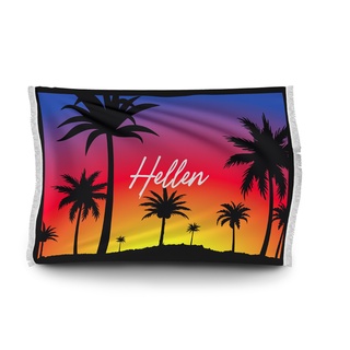 Canga Personalizada Diversas Estampas Canga de Praia com Nome Verão | Shopee Brasil