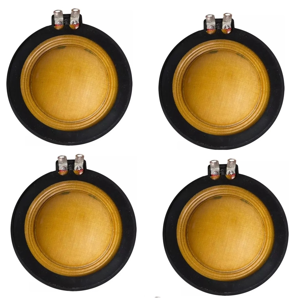 4 Reparo Musicall Para Driver Rd 350 Premium 100W Rms 8 Ohms Corneta  Promoção