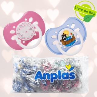 Kit 25 Chupetas Ortodônticas Atacado Bebê Bico de Silicone 6 Meses Pronta Entrega Alta Qualidade