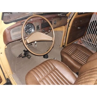 Forração Fusca Luxo Carpete Assoalho Padrão Original com Tapetes