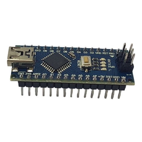Placa Nano V3 Pino Soldado + Cabo Usb Para Arduino Nano
