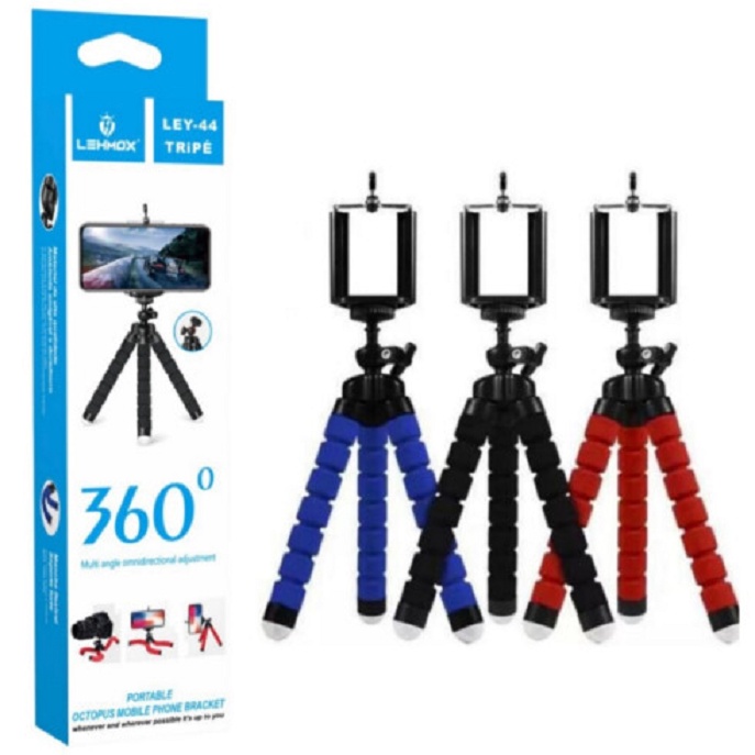 Mini Tripe Para Celular 360 Graus Articulado Lehmox - Ley-44