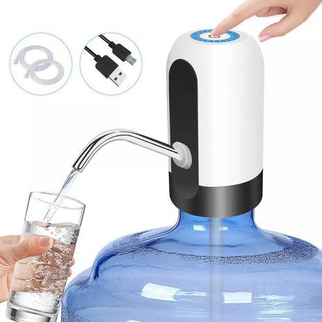 Bebedouro Bomba Elétrica Para Galão Água Recarregável Com Usb