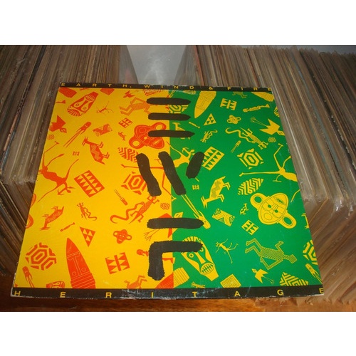 Lp Earth,wind & Fire  Heritage - Com Encarte -  Excelente
