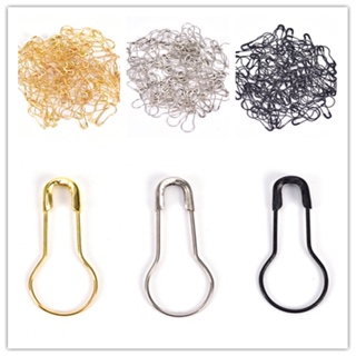【 ZIY 】 100Pcs Pinos Calabash Em Forma De Cabaça Clipes De Metal Etiqueta De Suporte De Ponto De Tricô em Oferta na Shopee