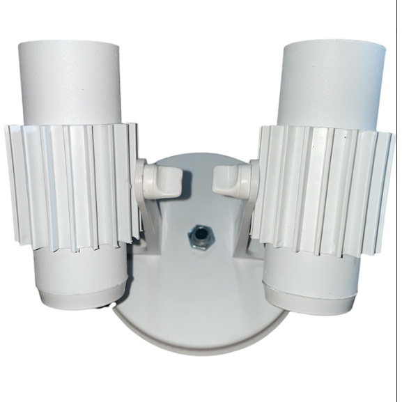 Spot Tubinho Aletado Duplo Branco