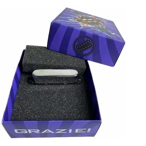 Captador Malagoli Vintage Plus Cromado Braço Telecaster