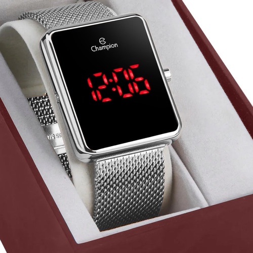 Relógio Champion Digital Feminino CH40080T em Oferta na Shopee