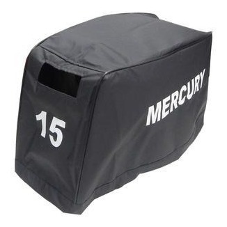 Capa Protetora Capô Motor de Popa Mercury Tohatsu 15HP 18HP Super 2 Tempos