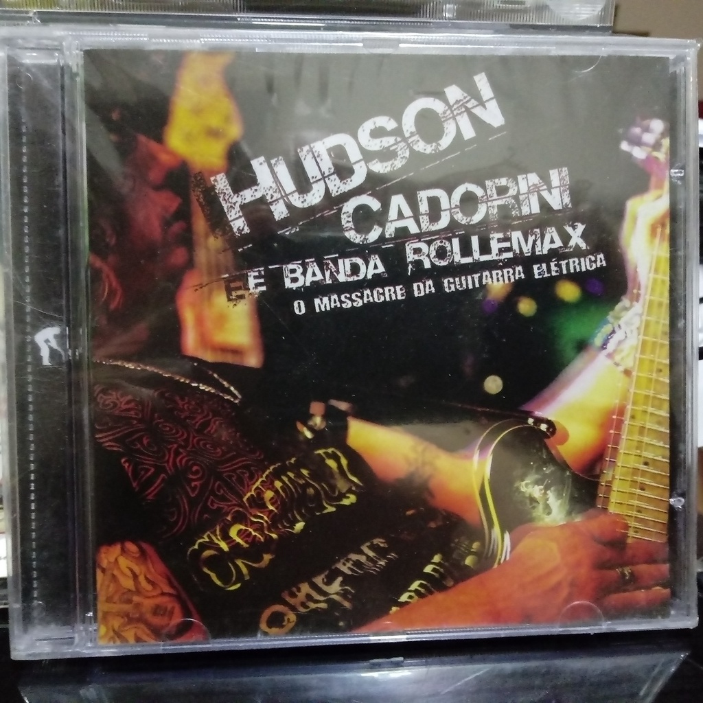 Cd Hudson Cadorini e a Banda Rollemax - O Massacre da Guitarra Elétrica