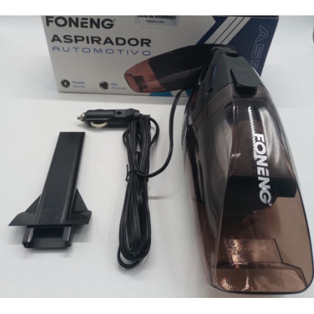 Aspirador Automotivo Para Carro Tomada Veicular 12V Foneng 75W FN-AS904 Pronta Entrega