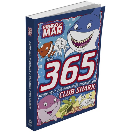 Fundo do Mar - 365 Atividades e Desenhos para Colorir em Oferta na Shopee