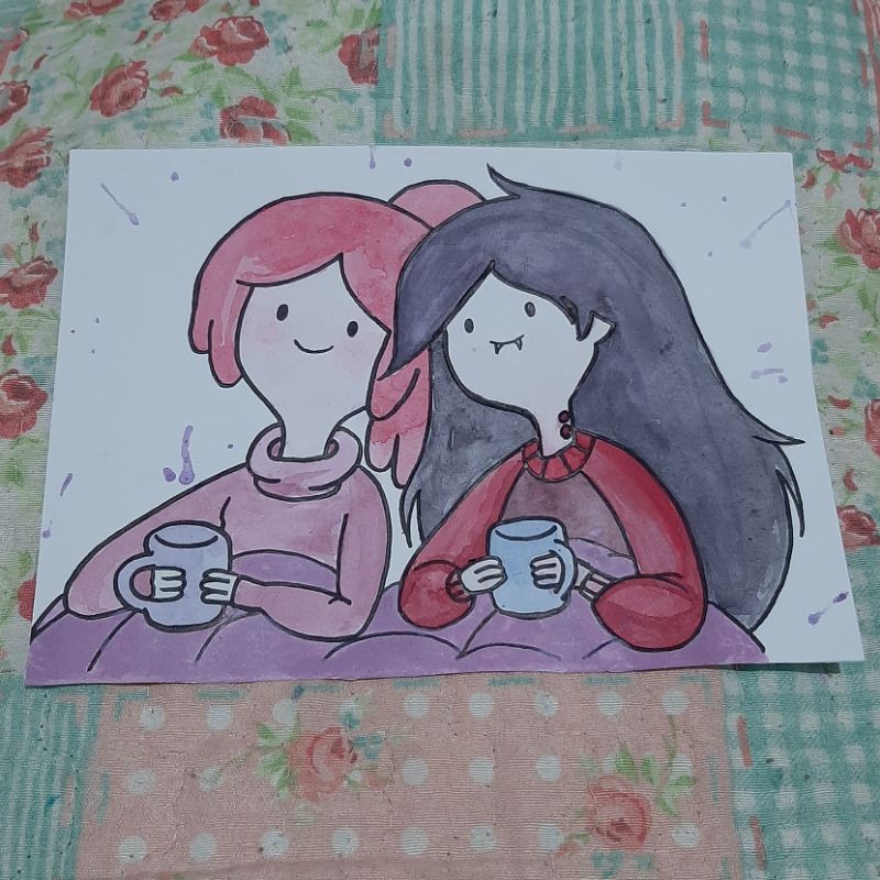 Desenho Jujuba E Marceline A5 Shopee Brasil
