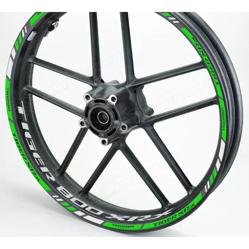 Friso + Adesivo Refletivo M5 Roda Moto Triumph Tiger 800 Xrx