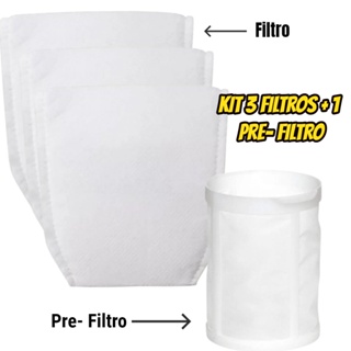 Kit 3 filtros + 1 pré-filtro Makita em Oferta na Shopee