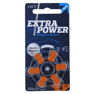 06 Pilhas Baterias 13 Pr48 Auditivas Extra Power 1 Cartela