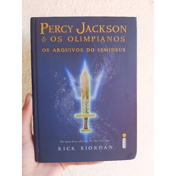 Percy Jackson E Os Olimpianos Os Arquivos Do Semideus Shopee Brasil 1589