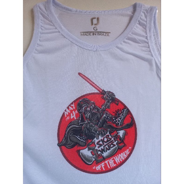 Camiseta Regata Estampa Sublimada