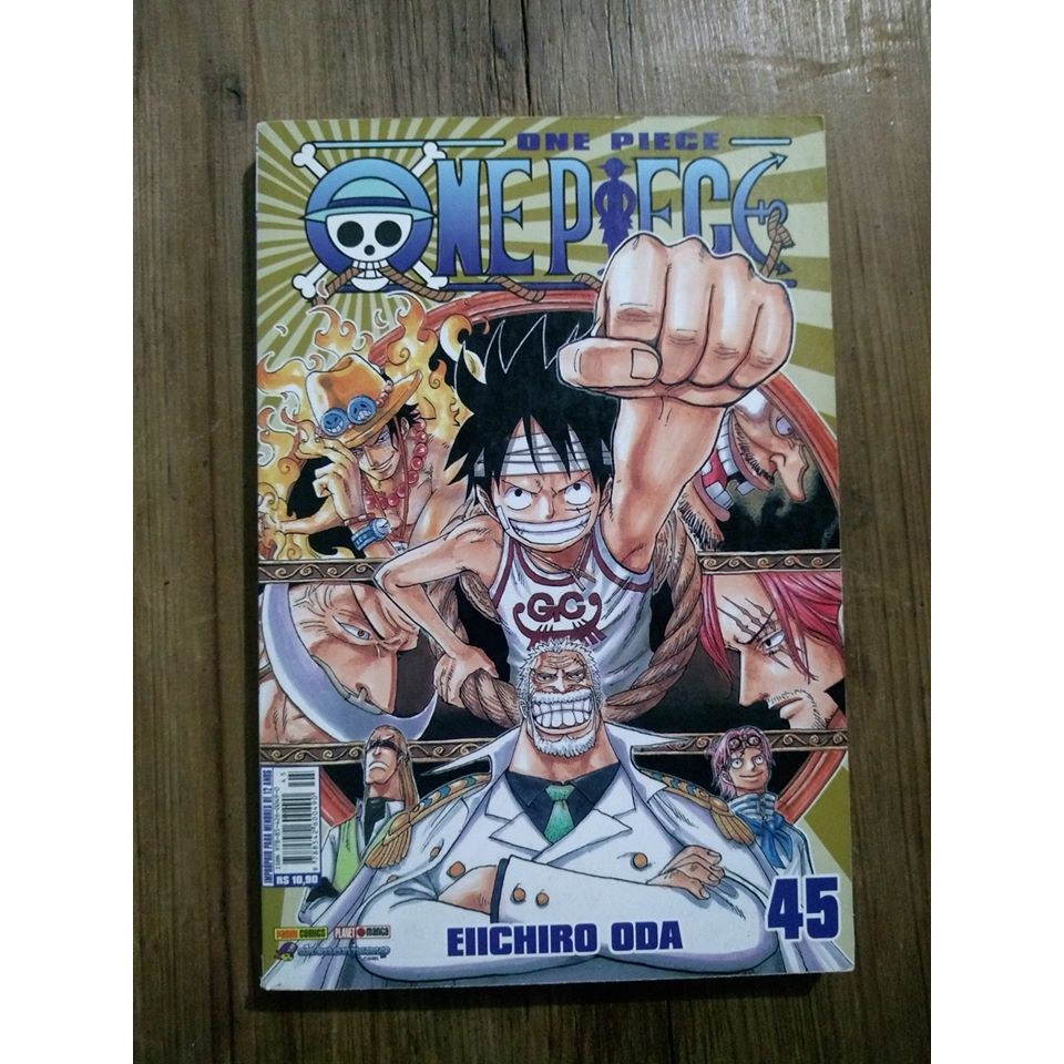 Manga One Piece 45 Shopee Brasil