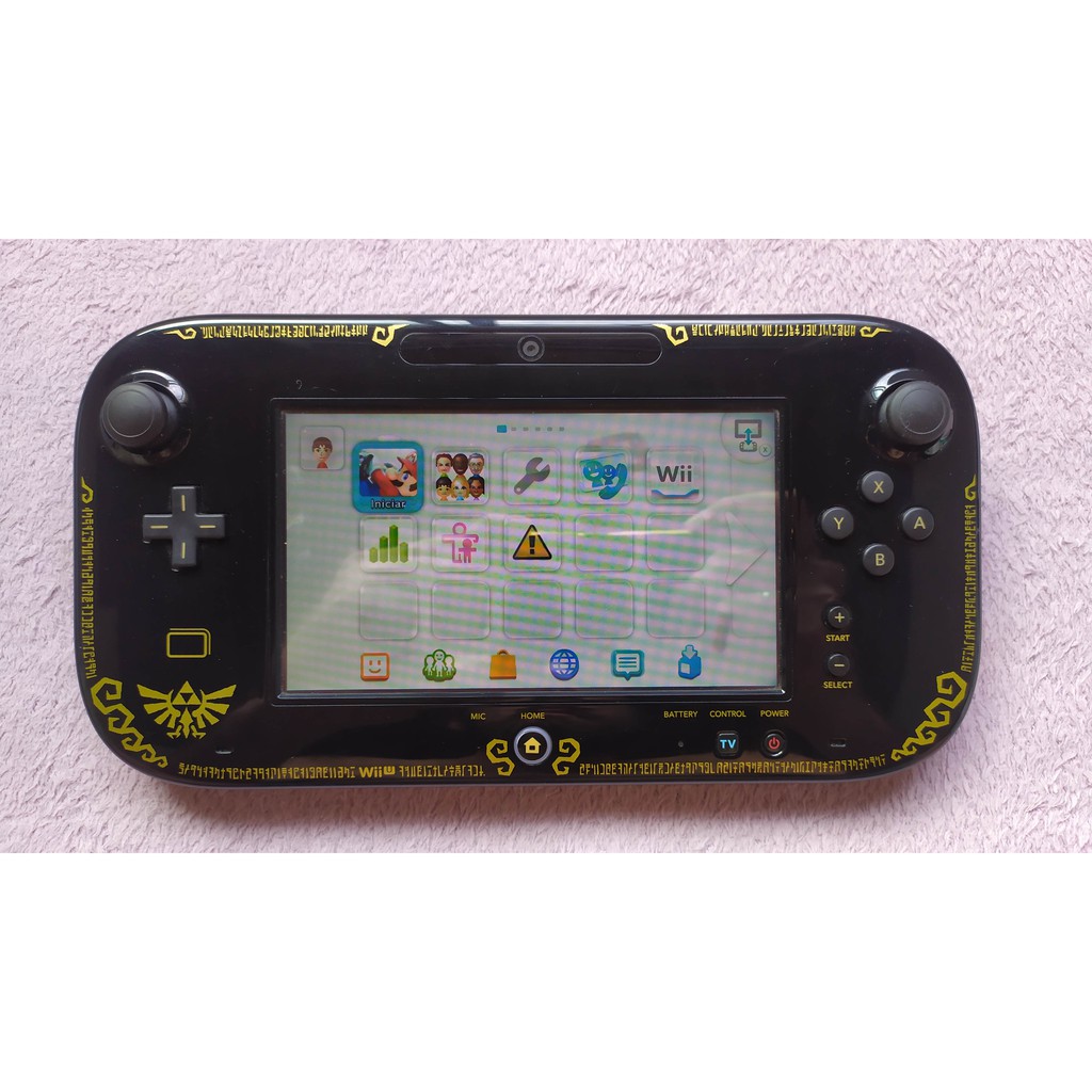 NINTENDO WII U ZELDA WIND WAKER EDITION GAME CONSOLE SYSTEM BUNDLE LOT