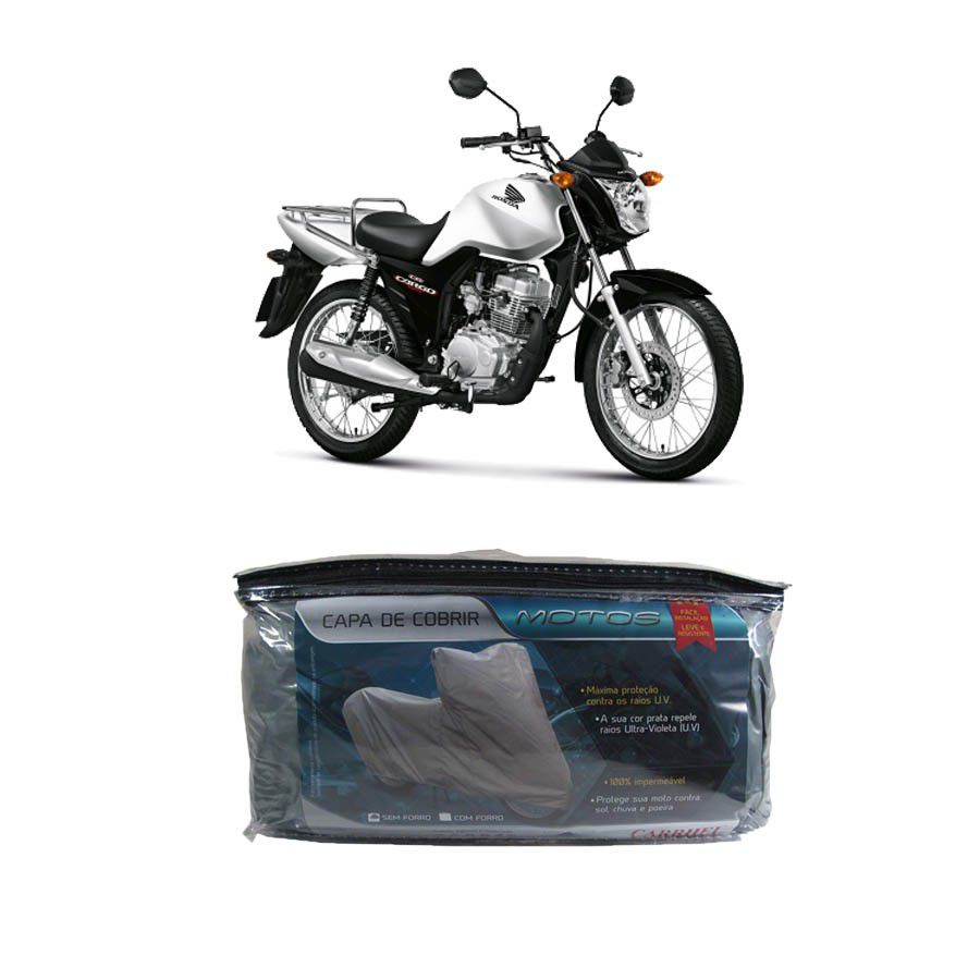 Capa Impermeável para cobrir HONDA CG 125 Cargo ES P(210)