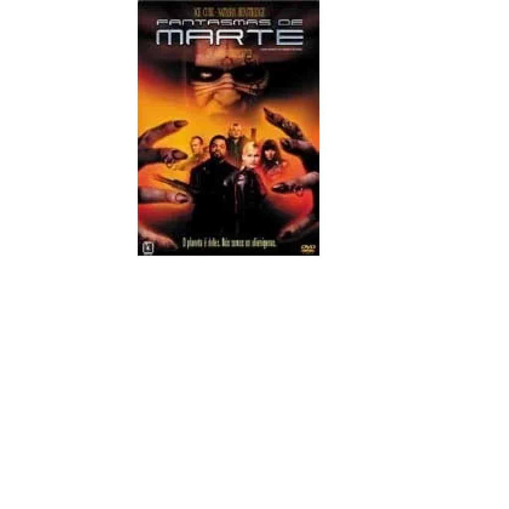 Dvd Fantasmas De Marte De John Carpent Original Novo Lacrado