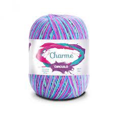 Linha Fio Charme Círculo- 396m Crochê E Tricô--algodão Mercerizado em Oferta na Shopee