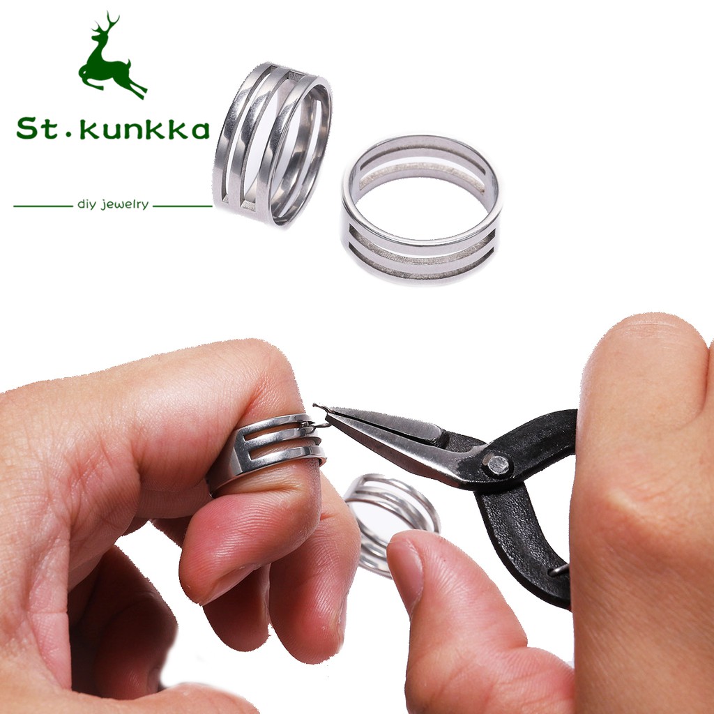 Anel De Pular St.kunkka Em Aço Inoxidável (1pç) em Oferta na Shopee