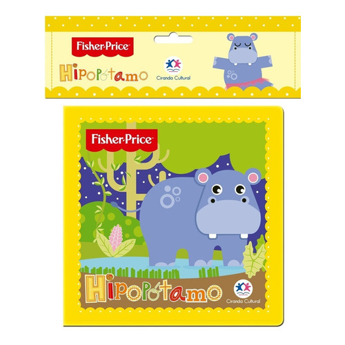 Livro Banho Fisher-price - Hipopotamo
