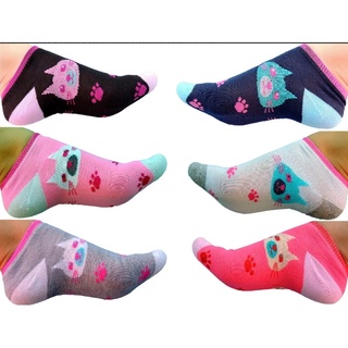 Meia Importada Feminina Mulher Soquete Cano Curto Estampada